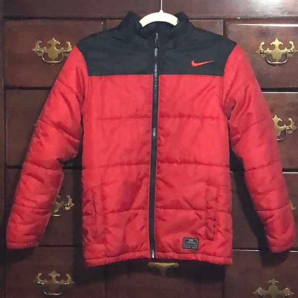 boys red nike jacket